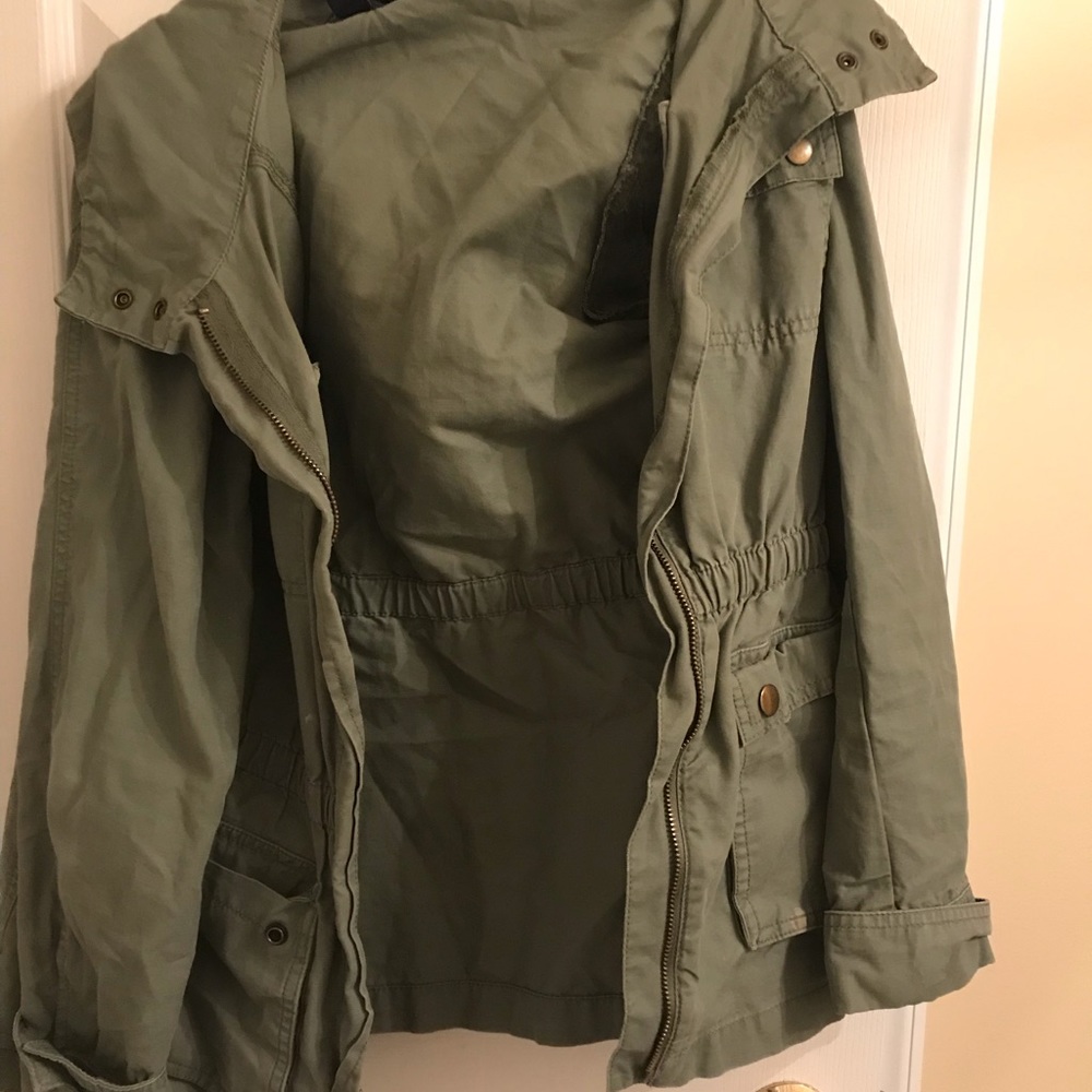 Green utility jacket GAP